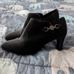 Black Heel Booties